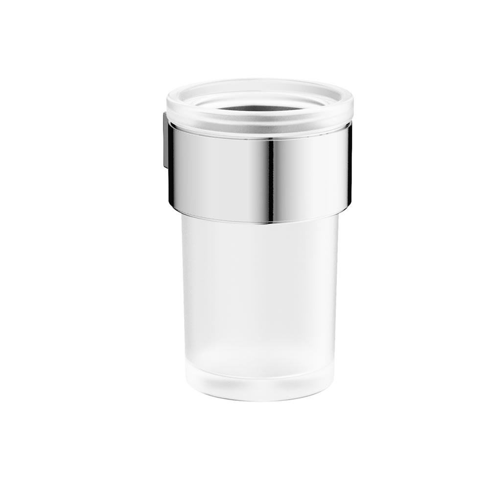 Cutout image of Crosswater Velo Chrome Tumbler Holder
